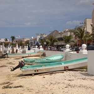 Mexico, Cozumel, San Miguel waterfront