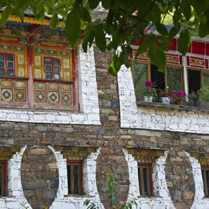 Old house in Zhuokeji Headmans Village, Ngawa Tibetan and Qiang Autonomous Prefecture