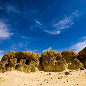 Oman, Al Duqum, garden rock