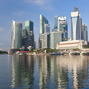 Singapore skyline, Singapore, SE Asia