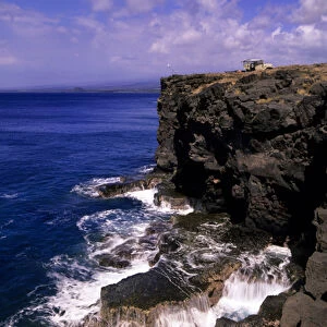 South Point cliffs Big Island, Hawaii, USA