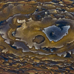 Swirl pattern on Deschutes Jasper Slab