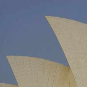 Sydney Opera House roof. Bennelong Point. Sydney. AUSTRALIA