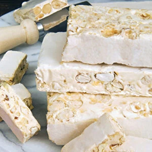 Turron (Spain), torro (Catalonia), torrone (Italy) or nougat (Morocco), It is a confection