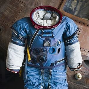 USA, Alabama, Huntsville. US Space and Rocket Center, astronaut suit