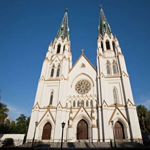 USA, Georgia, Savannah. The Cathedral of St John the Baptist in Savannah Georgia