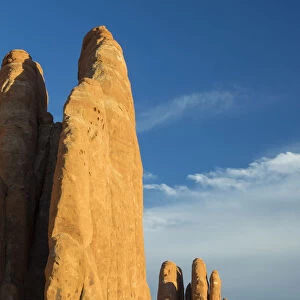 USA, Utah. Arches National Park, Fiery Furnace Fins