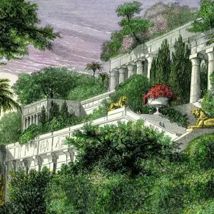 Hanging Gardens of Babylon Print Hanging Gardens of Babylon Print