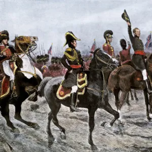 Popular Themes Canvas Print Collection: Battle of Waterloo