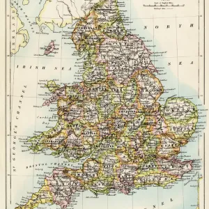 Wales Postcard Collection: Maps