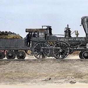 Steam locomotive 1850s