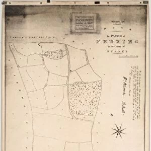 Ferring tithe map, 1837