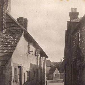 A passageway in Steyning, 1912