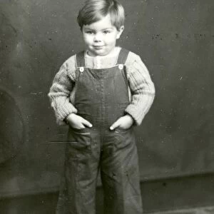 Portrait of a young boy - November 1939