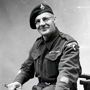 A smiling Sergeant Major - December 1944