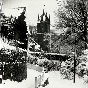 Snow Scene at Tillington - February 1940