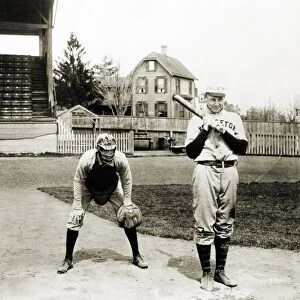 BASEBALL: PRINCETON, 1901. Members of the Princeton University baseball team, 1901