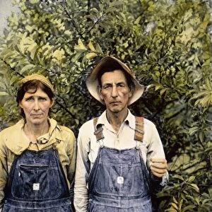 BERRY PICKERS, 1940. Berry pickers from Arkansas working in Berrien county, Michigan