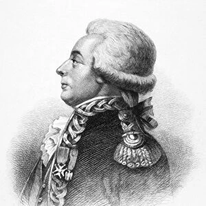 COMTE de GRASSE (1722-1788). Comte Francois Joseph Paul de Grasse. French naval officer