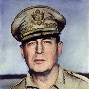 DOUGLAS MacARTHUR (1880-1964). American army officer