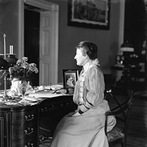 EDITH ROOSEVELT (1861-1948). Edith Kermit Carow Roosevelt, wife of President Theodore Roosevelt