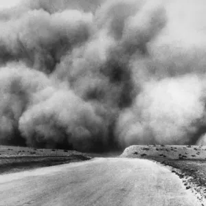 Dust Storm Print, Oklahoma 1935 Dust Storm Print, Oklahoma 1935