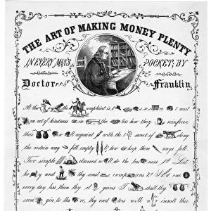 FRANKLIN: REBUS. The Art of Making Money Plenty in Everymans Pocket