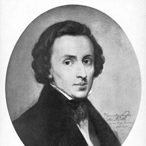 FREDERIC CHOPIN (1810-1849). Polish composer and pianist
