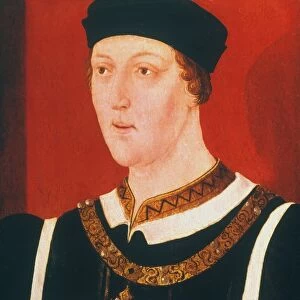 HENRY VI (1421-1471). King of England, 1422-1461 and 1470-1471. Oil on panel, c1540
