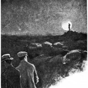 HOUND OF THE BASKERVILLES. I saw a figure of a man upon the tor