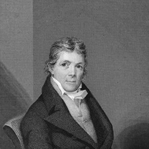 JOHN RANDOLPH (1773-1833). American statesman. Steel engraving, American, 1839