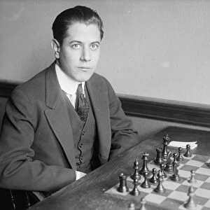 JOSE RAUL CAPABLANCA (1888-1942). Cuban chess player and world champion from 1921 to 1927