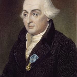 JOSEPH LOUIS LAGRANGE (1736-1813). French (Italian-born) mathematician and astronomer. Steel engraving, English, 1833