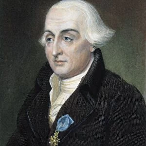 JOSEPH-LOUIS LAGRANGE (1736-1813). French (Italian-born) mathematician and astronomer. Steel engraving, English, 1833