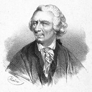 LEONARD EULER (1707-1783). Swiss mathematician and physicist. Lithograph, French, early 19th century