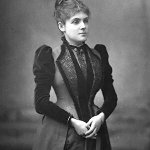 LILLIAN HENSCHEL (1860-1901). Nee Bailey. American soprano and wife of Sir George Henschel