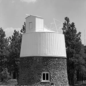 LOWELL OBSERVATORY. The Pluto Dome at the Lowell Observatory in Flagstaff, Arizona