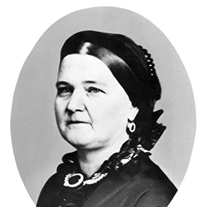 MARY TODD LINCOLN (1818-1882). Wife of U. S. President Abraham Lincoln