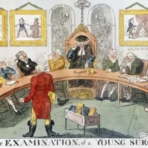 The Examination of a Young Surgeon Print, 1811