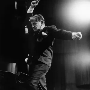 Leonard Bernstein Conducting Print Leonard Bernstein Conducting Print