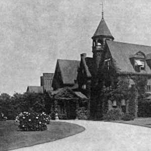 NEWPORT: MANSION, 1892. The Breakers mansion owned by Cornelius Vanderbilt in Newport