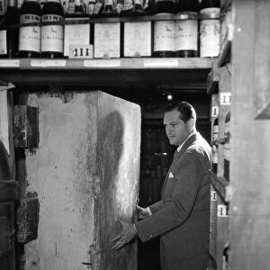 NYC: SPEAKEASY, c1948. A Prohibition-era liquor cellar in a nightclub on 52nd Street