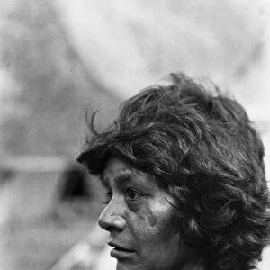 PERU: INCA WOMAN, c1911. Inca woman photographed near Machu Picchu by Hiram Bingham