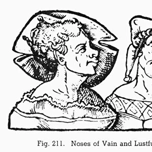 PHYSIOGNOMY, 1533. Noses of vain and lustful men