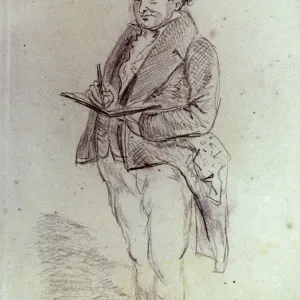J.M.W. Turner Pencil Print, 1844 J.M.W. Turner Pencil Print, 1844