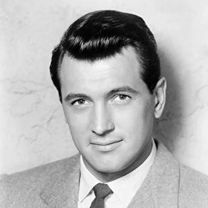ROCK HUDSON (1925-1985). American actor. Photograph, 1959