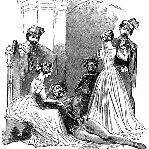 SHAKESPEARE: KING HENRY IV. Act III, Scene 1: wood engraving, English, 19th century