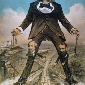 1879 Anti-Trust Cartoon Print 1879 Anti-Trust Cartoon Print