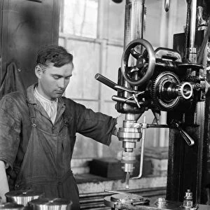 WASHINGTON NAVY YARD, 1917. The torpedo shop at the Washington Navy Yard in Washington, D
