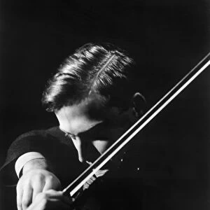 YEHUDI MENUHIN (1916-1999). American violinist. Photograph, c1935-40